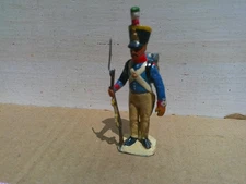 Stadden or similar Mexican Army Infantry Alamo, well painted 54mm lead, JL