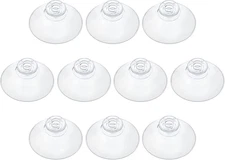 Pawfly 10 Pack Suction Cups 1.8 Inch, Small Rubber Suction Cups for Home Kitchen