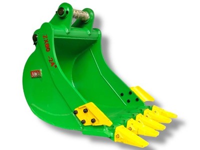 JMA 24in Excavator Bucket 8-13 Ton 50mm Pin-On Digging Heavy Duty Steel
