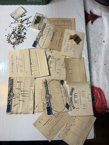 Watchmakers Lot Of Antique Watch Hands  Pocket/Wrist Watch Elgin Bulova Others