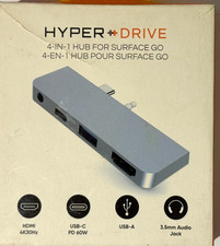 Image of Hyper Hyperdrive 4-In-1-USB-C Hub For Apple iPad Pro -Grey- **Brand New** 60w