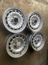 1972 - 85 Mercedes Benz R107 450sl 380sl 6.5 X 14 Bundt Wheel Set Of 4 Wheels