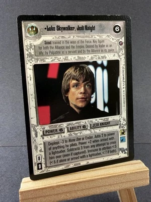 Star Wars CCG Luke Skywalker, Jedi Knight Death Star II 2 UR Ultra Rare Mint - Image 1 of 4