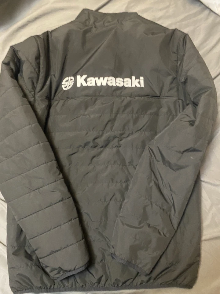 Chaqueta acolchada Fox Racing Kawasaki Howell para hombre - mediana - verde equipo/negro Foto 4 de 4