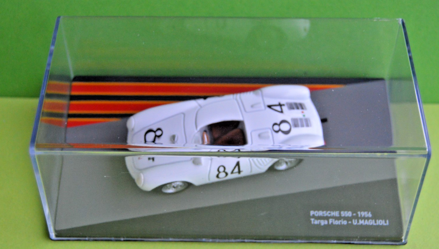 Porsche 550 IXO targa florio 1956 cadeau idéal passionné automobile miniature 1/43 gris