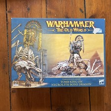 Games Workshop Warhammer The Old World Tomb King On Necrolith Bone Dragon