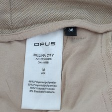 OPUS Melina City Damen Anzughose Gr. 38 Beige...