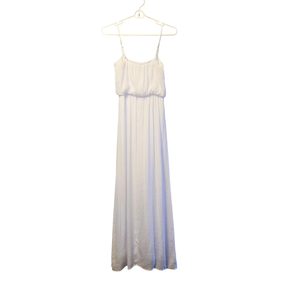 Maxi Vestido Iz Byer Blanco Gasa Talla XS Foto 4 de 4
