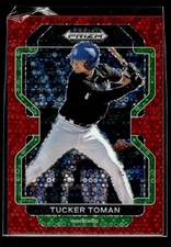 2022 Panini Prizm Draft Picks #PDP77 Tucker Toman Red /99-82525