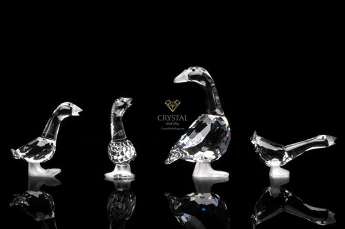 SWAROVSKI Figuren Familie Gänse 174960 174963 174961 174962 - Bild 3 von 4