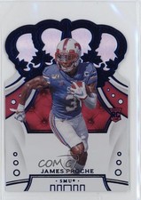 2020 Panini Chronicles Draft Picks Crown Royale Mirror Blue James Proche 1d9s