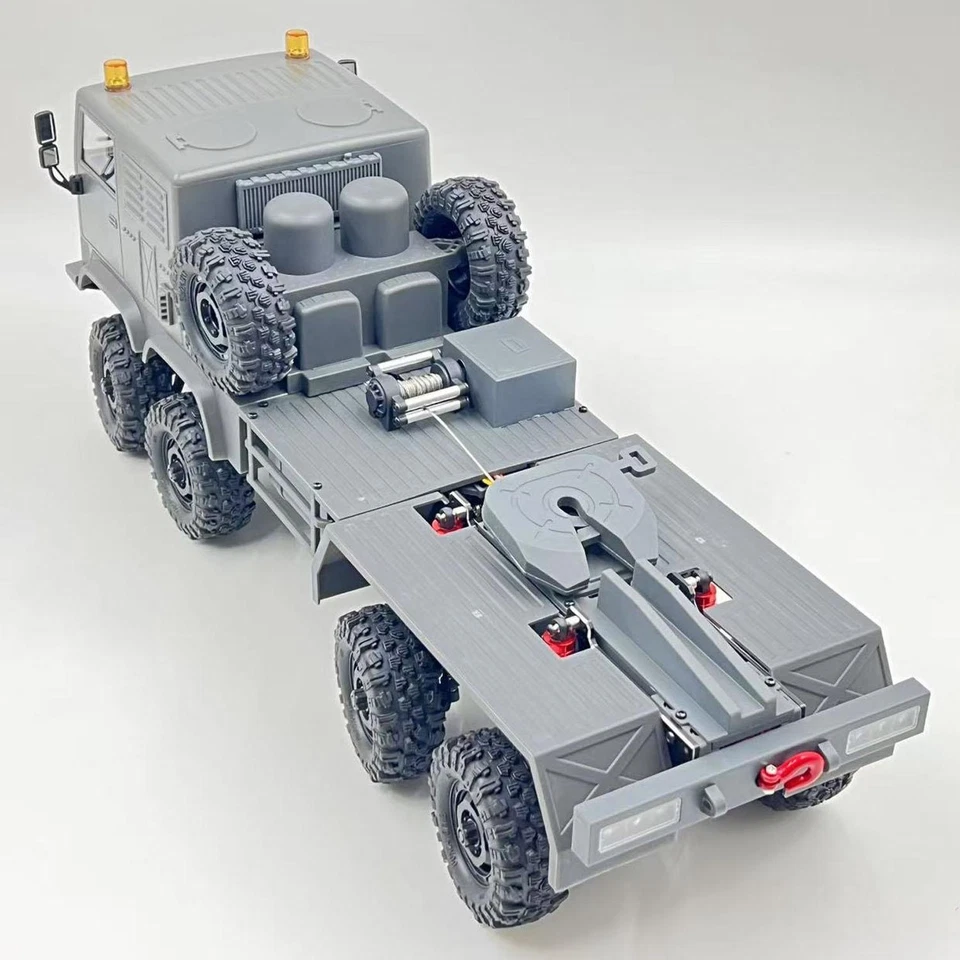 RTR1/18 Military Truck 8*8 RC Off Road Vehicle 280 Metal Hook All Wheel Steering - Image 3 of 4