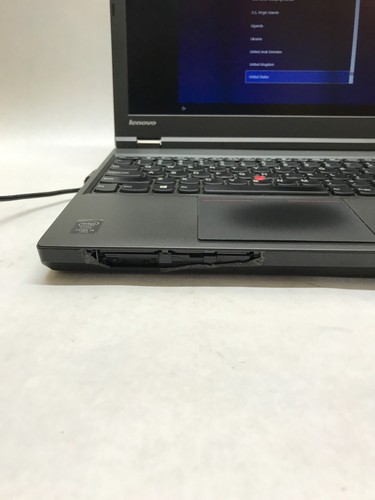 Lenovo ThinkPad T540P 15" Intel i5-4300M 4GB RAM 128GB SSD Windows 10 C-Grade DW - Picture 4 of 8