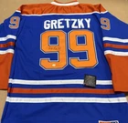 Wayne Gretzky Signed Hockey Jersey Oilers #99 HOLO COA