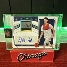 2020 N.T. #TLS-LB LaMelo Ball Laundry Tag Brand Logo Signatures #5/5