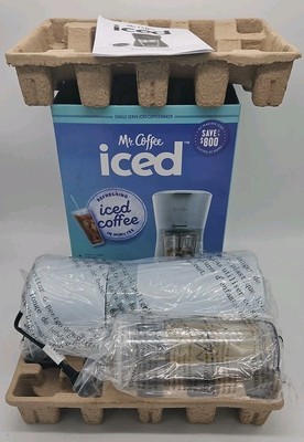 Mr. Coffee Iced Coffee Maker With Reusable Tumbler NEW OPEN BOX