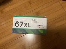67XL Ink Cartridge Black/Color Combo Pack Compatible for HP Works DeskJet 1255
