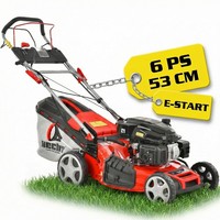 Hecht Benzin RasenmäHer Mit Antrieb 53 Cm Schnittbreite 6 Ps Elektrostart MäHer