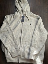 Polo Ralph Lauren Men s Gray Full Zip Hoodie ...