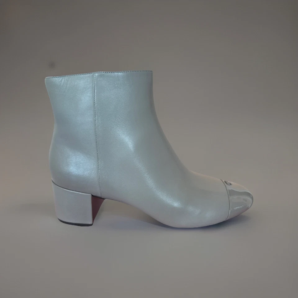 NUEVO Tory Burch Dust Storm Cuero de becerro Shelby Botín Botines Talla 10 EE. UU.  Foto 2 de 4