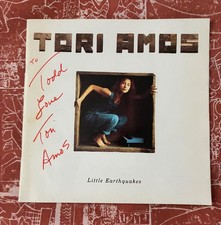 Tori Amos Little Earthquakes Song Booklet Autographed RARE!