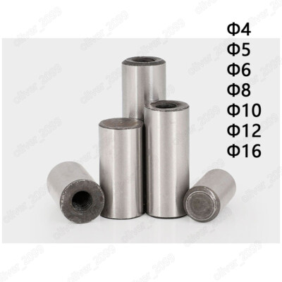 Steel Parallel Pins With Internal Thread Φ4 Φ5 Φ6 Φ8 Φ10 Φ12 Φ16