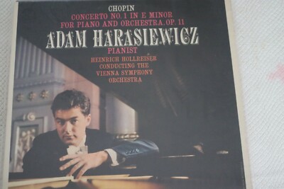 Adam Harasiewicz : Chopin Concerto No 1 in E Minor / For Piano LP   ( Used) 