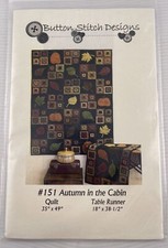 2007 Button Stitch Designs Autumn In The Cabi...