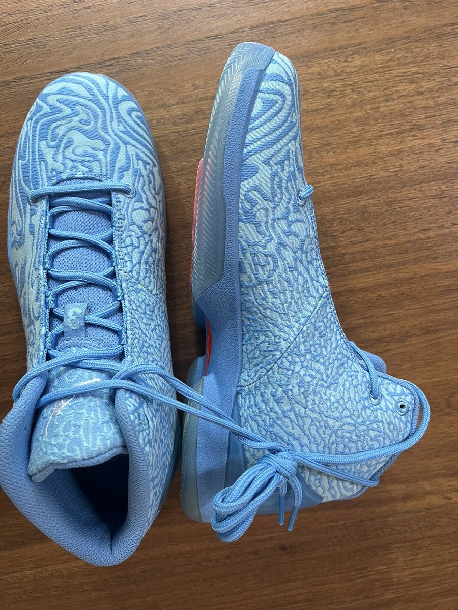 Nike Air Jordan Super Fly UNC Player Exclusive Sample Shoes