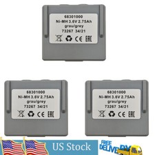 3PCS 68301000 2750mAh Remote Control Ni-MH Battery For Hetronic 68300900 3.6V