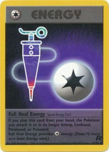 Pokemon Card - Team Rocket 81/82 - FULL HEAL ENERGY (uncommon) - NM