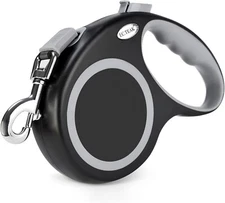 26 FT RETRACTABLE DOG LEASH Extra Large Tangle Free Heavy Duty Pet Dogs Walking