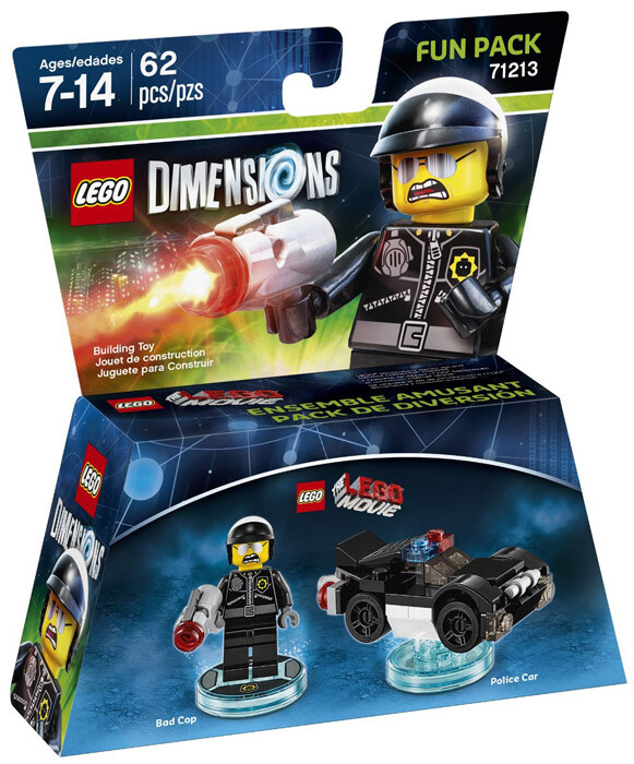 Lego Dimensions Fun Pack LEGO Movie Bad Cop 71213 WARNER BROS