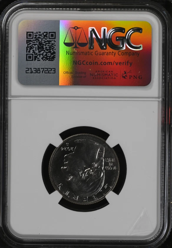 2024 S 25¢ Rev. Dr. Pauli Murray NGC MS 68 First Day of Issue - Image 2 of 2