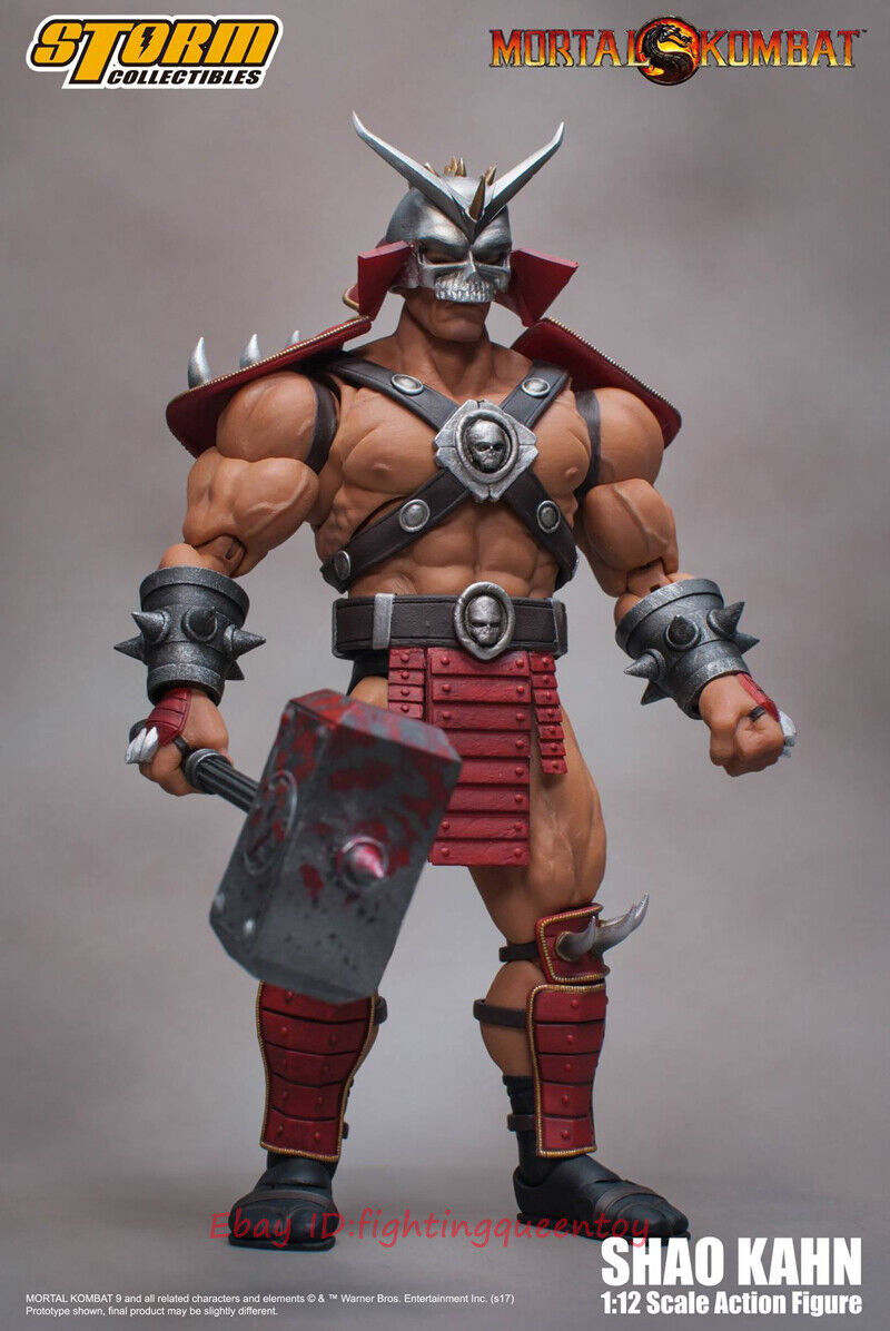 Shao Kahn Mortal Kombat Storm Collectibles 1:12 Action Figure