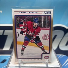 2012-13 Panini Score #252, ANDREI MARKOV SP 🔥🔥🔥 Gold Parallel