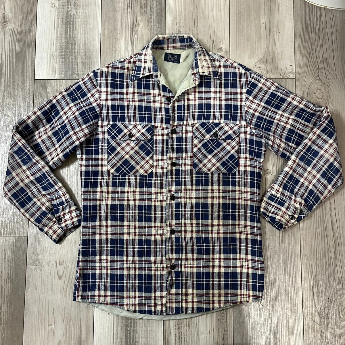 Sears cheap flannel jacket