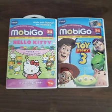 NEW Vtech MobiGo Hello Kitty Toy Story 3 Touch Learning System Software Games