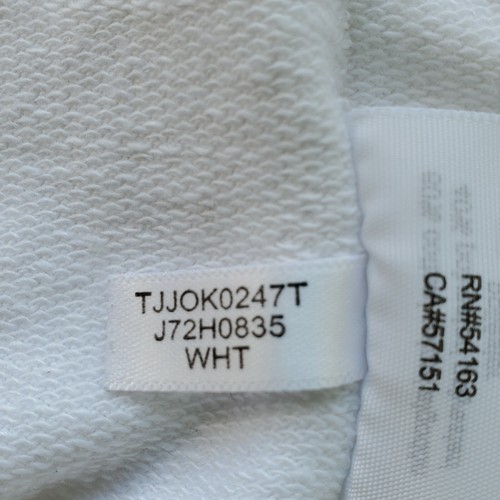 Tommy Hilfiger mittellangarmiges Damen-Sweatshirt weiß rot blau buchstabiert - Bild 8 von 8