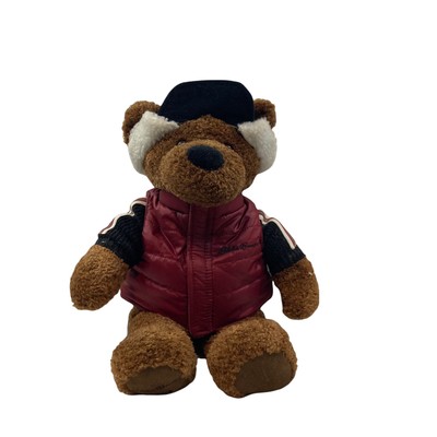 Eddie Bauer 2003 Brown Teddy Bear Hat 