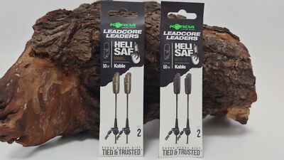 Korda Kable Leadcore Leader Heli Safe Gravel 50cm Karpfen