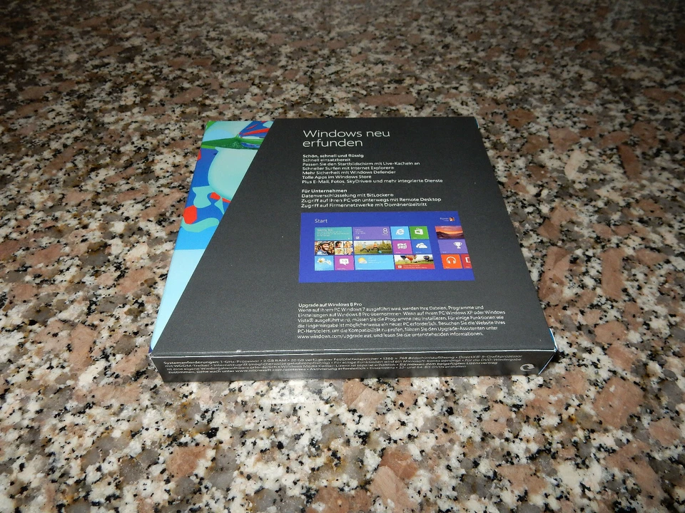 Microsoft Windows 8 Vollversin 32/64-Bit. Deutsch! 100% original! - Bild 4 von 4