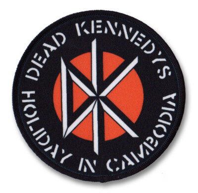 Dead Kennedys Sew-on Patch Holiday in Cambodia American Punk
