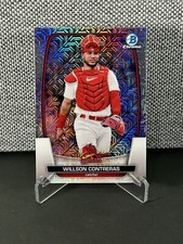 2023 Bowman Chrome Mega Box Mojo Wilson Contreras Cardinals #100