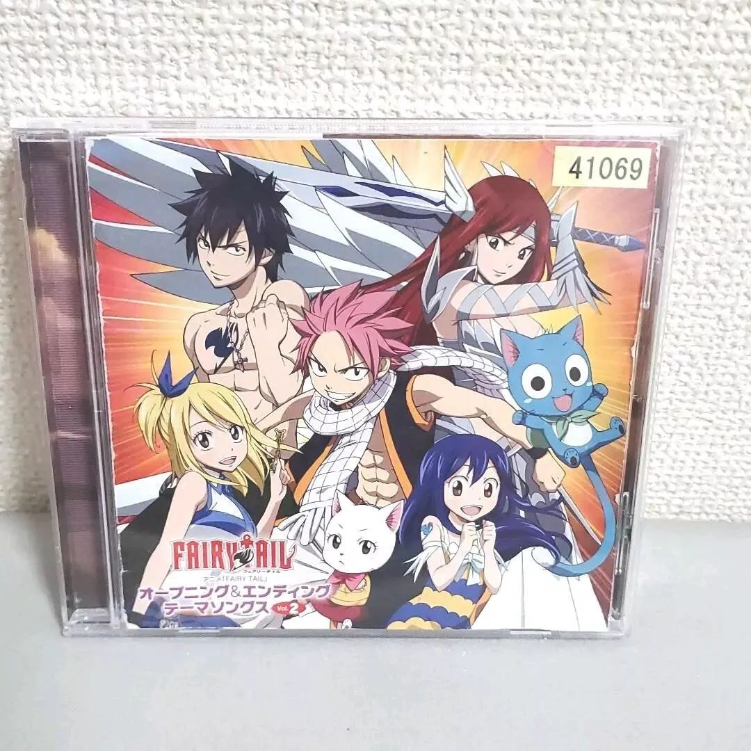 Fairy Tail anime SOUNDTRACK CD Opening Ending Theme Songs Vol. 2 VARIOUS  ARTISTS