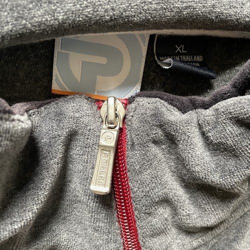 P Miller Master P Velour Track Jacket Mens XL Oversized Baggy Gray Y2K - Picture 3 of 10
