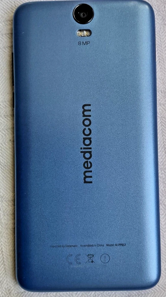 SMARTPHONE MEDIACOM PHONEPAD DUO S7 DUALSIM 5,5" QUADCORE - USATO SCHERMO ROTTO - Immagine 2 di 3