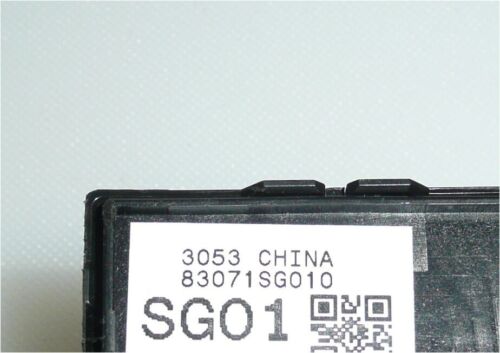 2014 2015 2016 Subaru Forester Master Power Window Switch PN: 83071SG010 - Picture 5 of 5