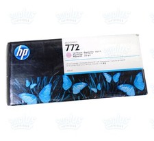 Genuine HP 772 Light Magenta 300ml CN631A Ink Cartridge DesignJet Z5200