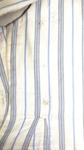 Vintage 1940s Brown Striped Wool Tailored Vest Size S Made in France - Picture 9 of 10